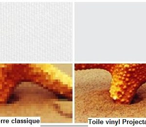 Comparatif toile VP