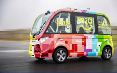 Projet Eiffage Energie Systèmes : la navette autonome MIA