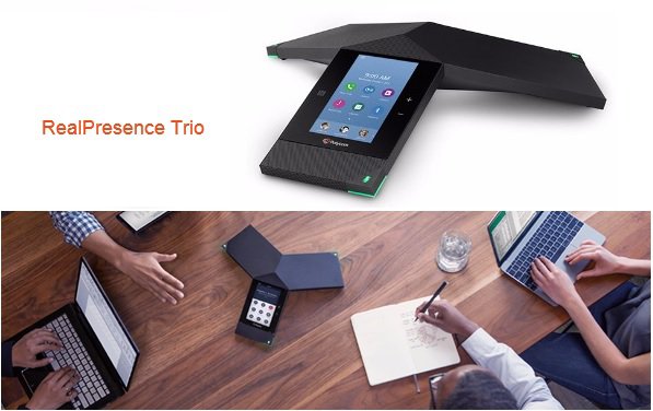 Zoom sur l’audioconférence Real présence Trio de Polycom !