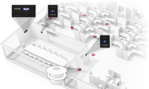 solution de masquage sonore qt conference room