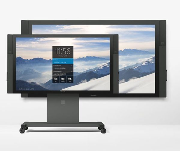 écran tactile microsoft surface hub