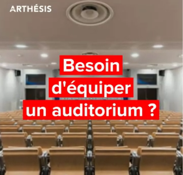 équipements pour auditorium