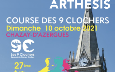 Course des 9 clochers, 27ème édition : Arthésis sponsors fidèle !