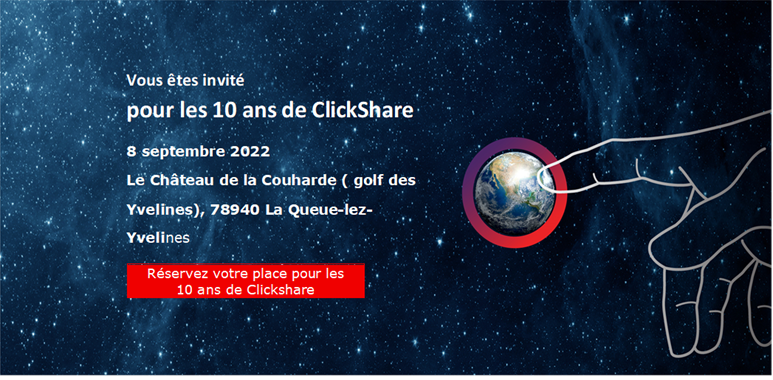 Les 10 ans du Barco ClickShare